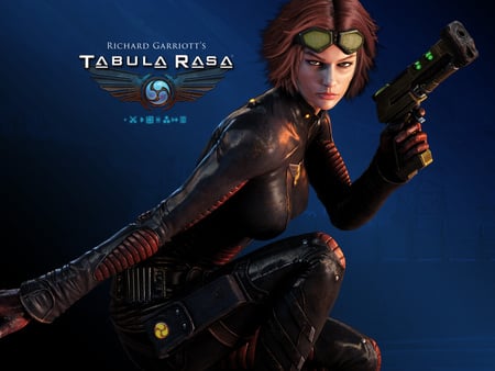 Sarah Morrison - tabula rasa, video game, action, adventure, girl, hd, sarah morrison