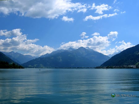 Zell-am-See-Kaprun-Austria - cloud, austria, water, mountain