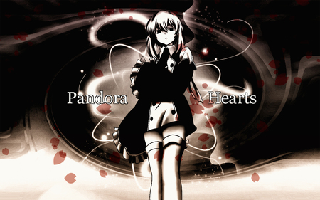 Echo Pandora Hearts - black, white, pandora hearts, chain, echo