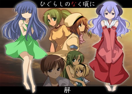 Higurashi-no-Naku-Koro-ni - higurashi-no-naku-koro-ni, when they cry, manga, anime