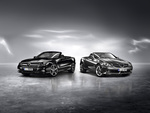 Mercedes Benz SL Night Edition And SLK Grand Edition Roadsters