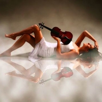 VIOLINE  AND BEAUTY REFLECTION