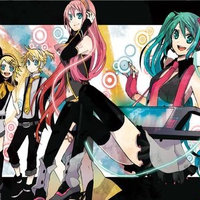 Hatsune Miku, Megurine Luka, Kagamine Rin & Len