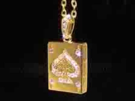 THE GOLDEN ACE NECLACE - ace, necklace, golden ace, golden