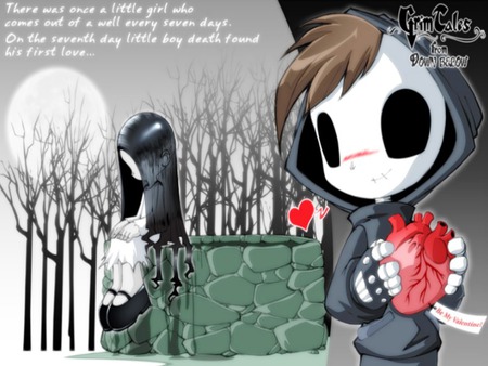 Deaths First Love - 7th day, heart, girl, death, love