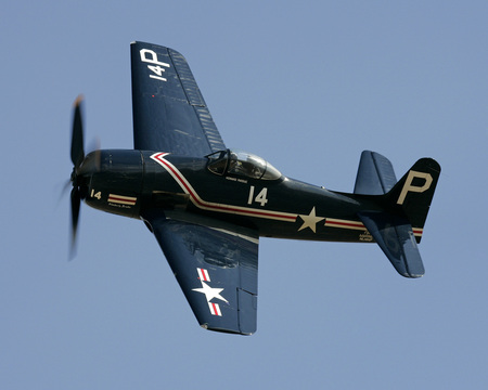 Grumman XF8F-1 Bearcat - fighter, bearcat, usaf, grumman