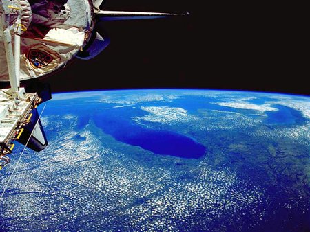 great lakes - orbit, space, great lakes, earth