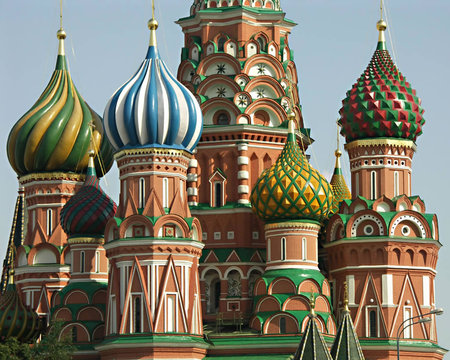 The Red Square - russia, square, moscow, colors, city, religious, popular, arhitecture, places, towers