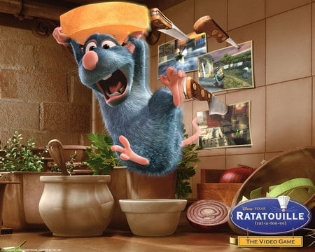 Ratatouille - anime, kids stuff, cool, funny