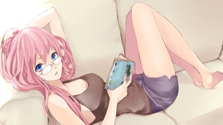 Megurine Luka - anime girl, vocaloid, beautiful, hot, megurine, beauty, luka, 03, megurine luka, cute, vocaloids, sexy