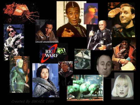 Cast of 'Red Dwarf' - tv series, red dwarf, comedy, sci fi comedy