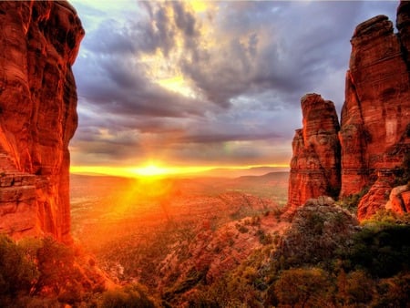 Journey through America: Arizona - sunset, nature, beauty, america, arizonia