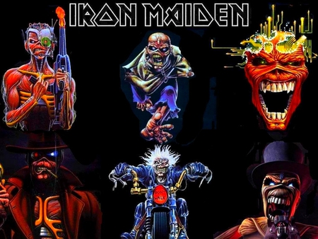 Iron Maiden - heavy, metal, iron maiden, eddie, music, iron, logo, maiden