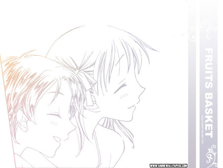 Fruits Basket White - white, fruits basket