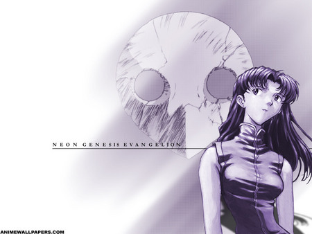 Untitled Wallpaper - misato sachiel