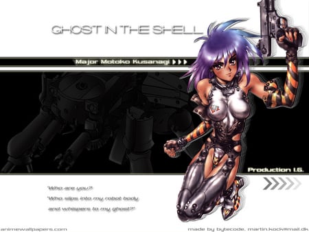 Untitled Wallpaper - ghost in the shell, major motoko kusanagi