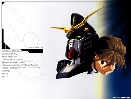 Untitled Wallpaper - gundam wing duo maxwell