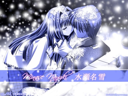 Untitled Wallpaper - kanon romance love kiss key