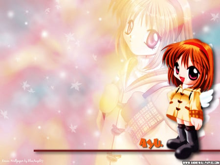 Untitled Wallpaper - redhead, readhead, going to school, backpack, child, cute