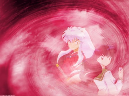 Untitled Wallpaper - leah, inuyasha, kagome