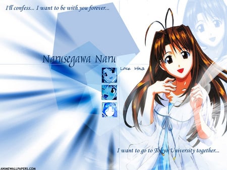 Untitled Wallpaper - angelic, love hina, naru