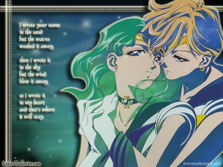 Untitled Wallpaper - sailor neptune, sailor uranus