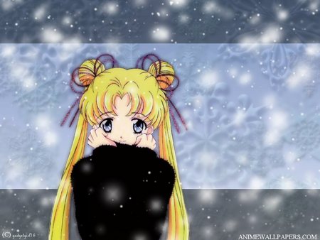 Untitled Wallpaper - sailor moon, snow, usagi