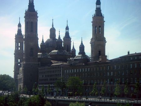 Basilica Cathedral-Spain - spain, virgin mary, arquitecture, zaragoza, el pilar, barroque, basilica, catholic, aragon, monuments, religious