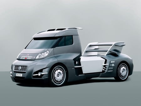 Fiat Ducato Truckster concept (2006) - fiat, truckster, fiat ducato, truck concept