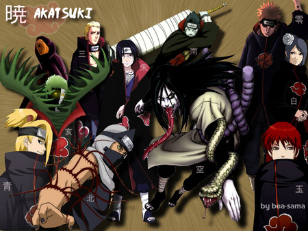 The Akatsuki - the family of ninjas, akatsuki