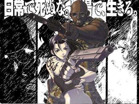 The Black Legion II - manga, anime, gun, guns, armed