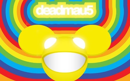 deadmau5 - mau5, colorfull, rainbow, awsome