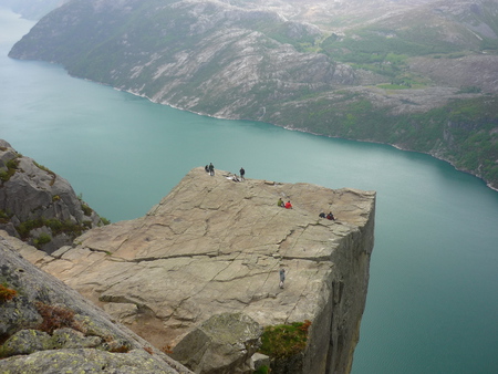 Prekestolen, Norway - norway, prekestolen, mountain, stavanger