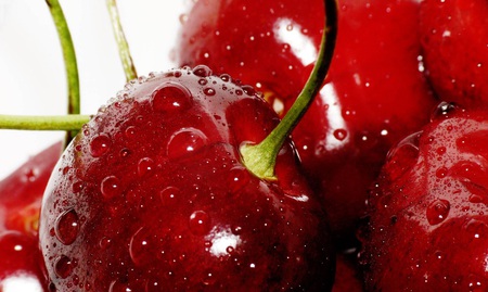 Sweet Cherries - nature, sweet, cherry, red