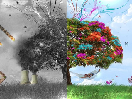 Fantasy Tree - nature, tree, abstract, fantasy