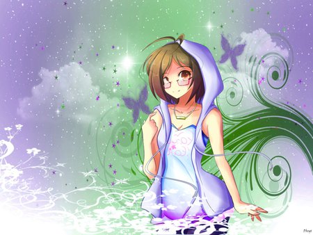 Cute Girl Other Anime Background Wallpapers On Desktop Nexus