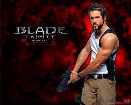 Blade Trinity - actor, gun, sexy, blade