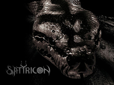 Satyricon - metal, heavy, snake, satyricon, black, logo