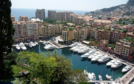 Montecarlo Harbour - famous, harbour, boats, location, beautiful, architecture, city