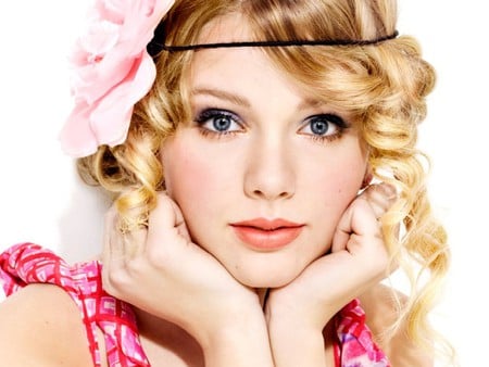 Taylor Swift - swift, taylor, taylor swift, blonde, flower