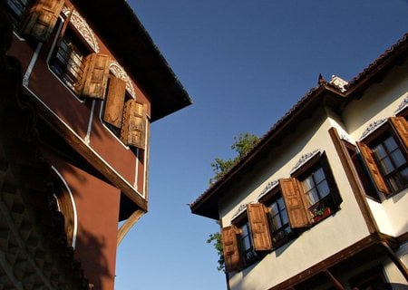 The Old Town of Plovdiv - house, photogrpahy, white, old, architecture, bulgaria