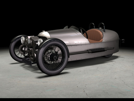 Morgan Threewheeler - threewheeler, 2011, morgan, gray