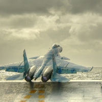 Su-33 take off