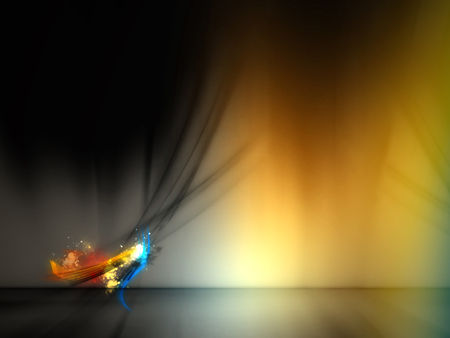 Amazing Water Droplet - droplet, abstract, colours, water