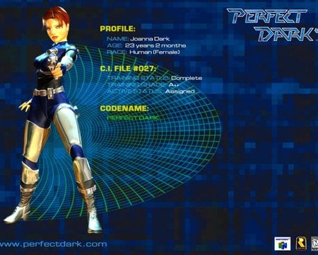 Perfect Dark official - rare, perfect, dark, wallpaper, nintendo 64