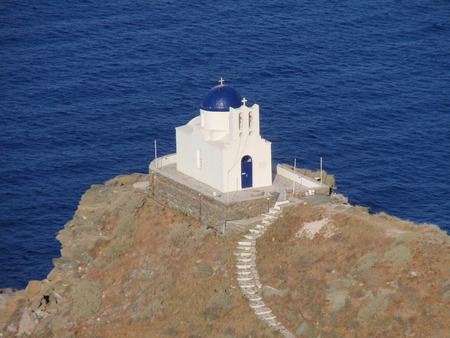 White & blue - sifnos, greece, sea, summer