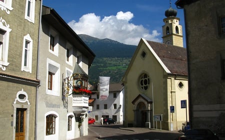 Glorenza - town, alpine, beautiful, region, architecture