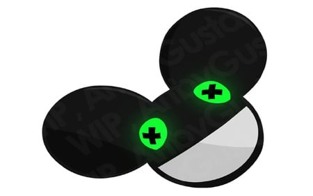 deadmau5 - solo, cool, mau5, green