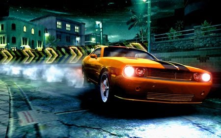 Need For Speed Carbon - fast, night, need for speed, road, sportcar, racing, car, speed, game, ea game