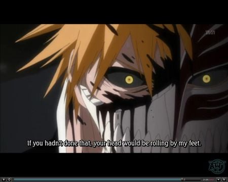 broken mask - ichigo, anime, mask, bleach